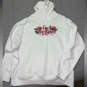 XL H&M white hoodie